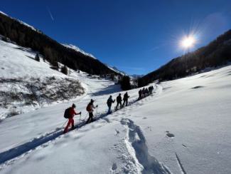 Davos Schneeschuhlaufen